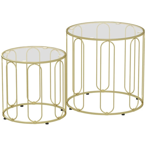 Coffee table set nest of - coffee,