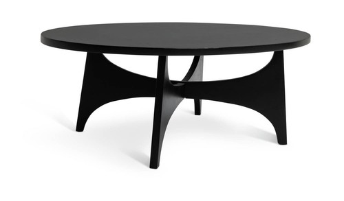 Mid century round coffee - coffee, table