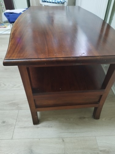 Vintage coffee table round - coffee,