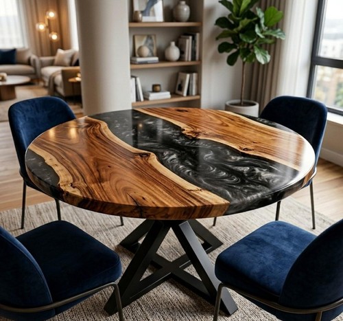 Handcrafted black river epoxy - handcrafted,