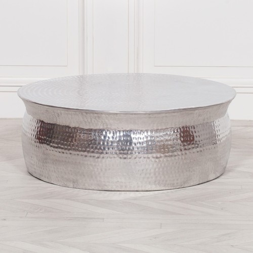 Aluminium round coffee - aluminium,