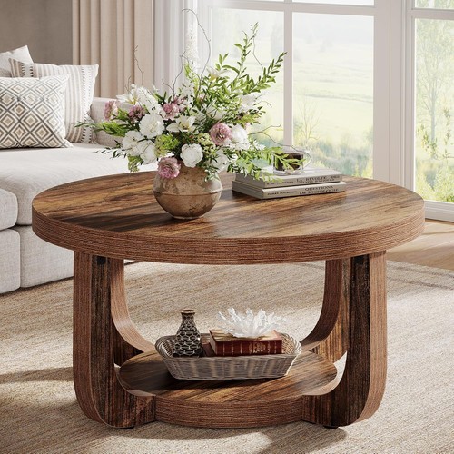 Modern round coffee - round, table