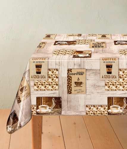 Wipe clean tablecloth - wipe, pvc