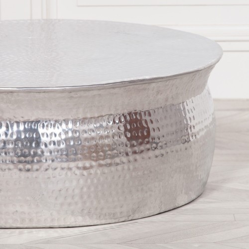 Aluminium round coffee - aluminium,