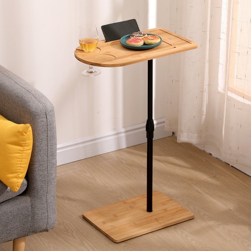Couch tray table bamboo - couch,