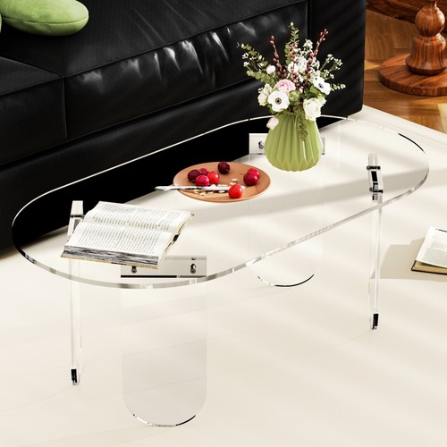 Premium oval acrylic coffee - premium,