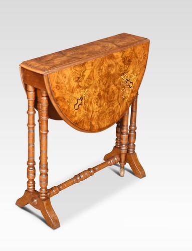 Baby walnut sutherland table - sutherland, |